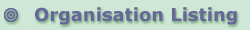 Organisation Listing