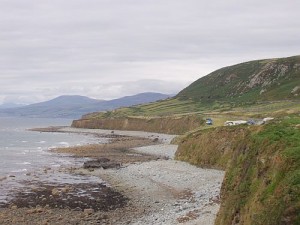 Raised beach Gwynedd